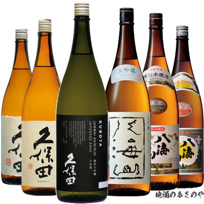 日本酒飲み比べセット 純米・純米吟醸・吟醸 1800ml 6本 （送料