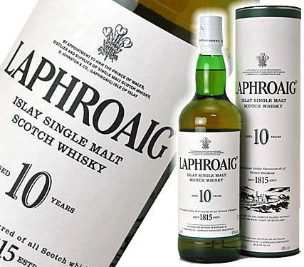楽天市場】ラフロイグ 10年 【正規品】 43度 750ml LAPHROAIG