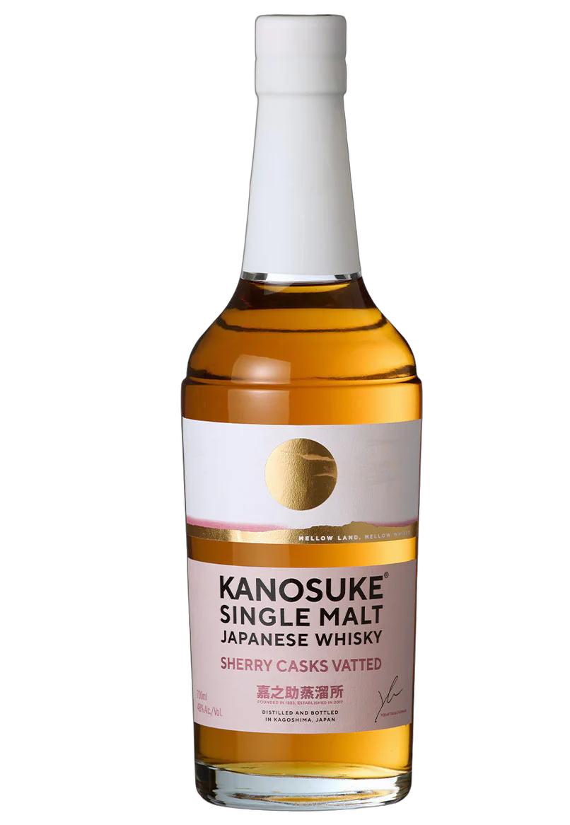 嘉之助シングルモルト 箱入り SHERRY CASKS VATTED 700ml ABV: 48% ジャパニーズ ウイスキー 国内製造 日置蒸溜蔵 嘉之助蒸留所 KANOSUKE DISTILLERY 7,629円