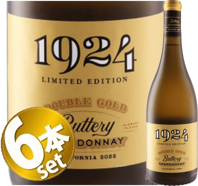 楽天市場】1924 ダブル・ゴールド バタリー シャルドネ 白ワイン 750ml