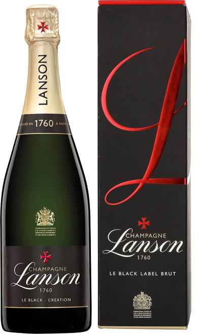 シャンパーニュ・ランソン　ランソン ブラック クリエイション ギフトボックス入 750ml 辛口 白 泡 シャンパン スパークリング Champagne Lanson Le Black Creation with Giftbox NV 4,657円