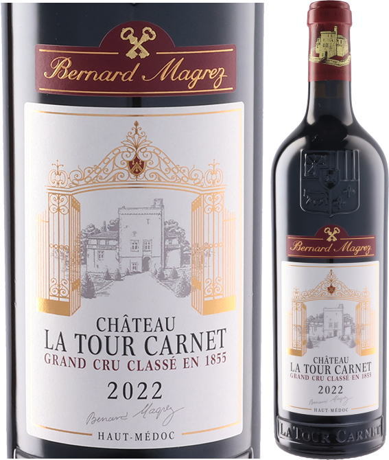 シャトー・ラ・トゥール・カルネ［ 2022 ］750ml【メドック格付け第4級】 赤ワイン フルボディ 重口 Chateau La Tour Carnet 2022