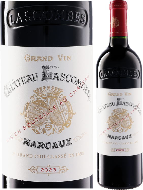 2023年【格付け第2級】 シャトー・ラスコンブ 750ml 2023 赤ワイン 重口 フルボディChateau Lascombes｜良酒百貨ビーンズ