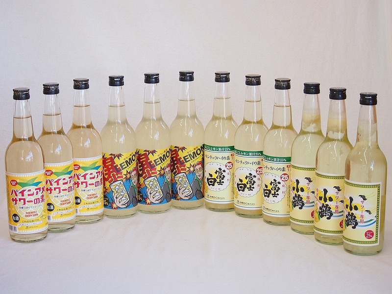 楽天市場】これぞレモン！4本セット(サワー専用 爆レモン) 600ml