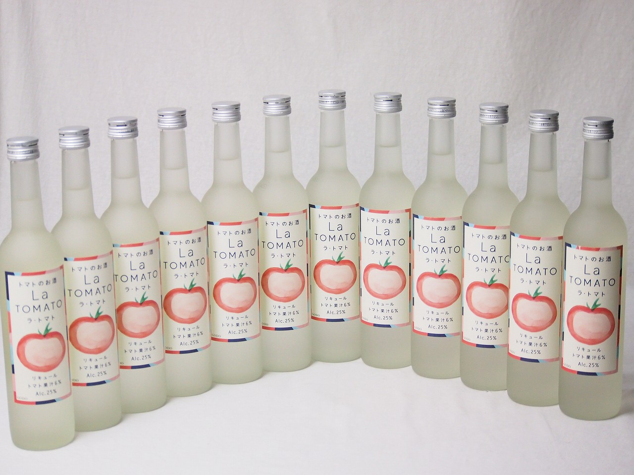 【最大2000円オフクーポン17日1:59迄】12本セット ト・マ・トのお酒　Ｌa TOMATO　25％　500ｍｌ×12本 合同酒精
