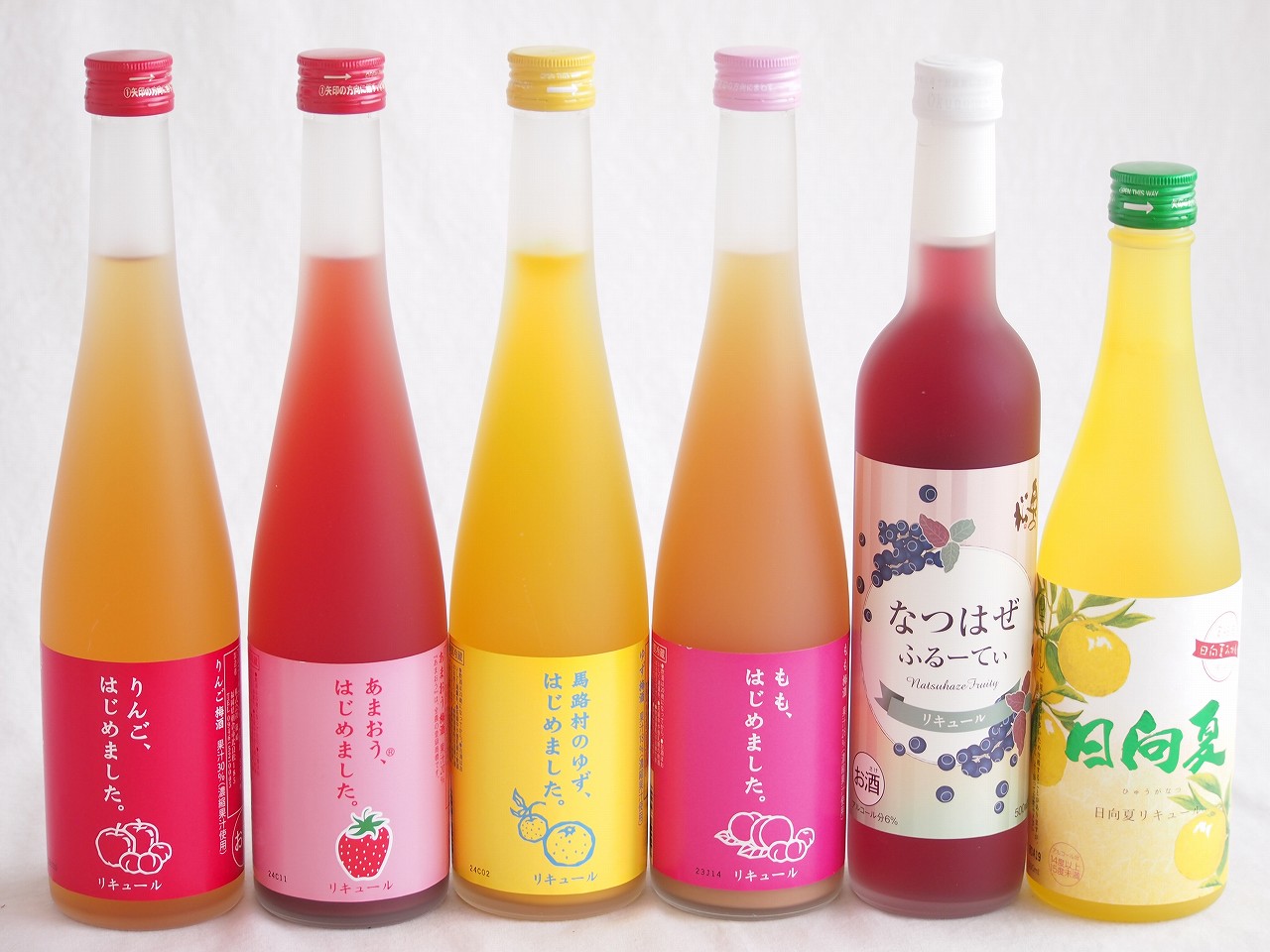 【最大2000円オフクーポン10日1:59迄】果実リキュール6本セット 宮崎産日向夏みかん使用 日向夏 (宮崎県)篠崎 あまおう梅酒・ゆず梅酒・もも梅酒・あまおう梅酒(福岡県)なつはぜ (福島県)500ml×6本 9,980円