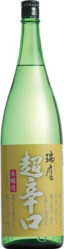 【最大2000円オフクーポン10日1:59迄】【 6本セット】瑞鷹酒造 　瑞鷹　本醸造　超辛口　1800ｍｌ×6本
