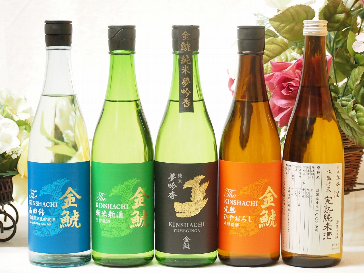 楽天市場】セール！銘酒限定5種類セット(頚城酒造 ひやおろし完熟純