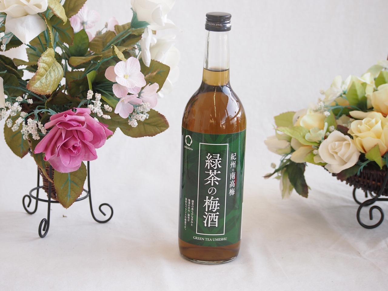 【最大2000円オフクーポン26日1:59迄】6本セット 中野BC 紀州「緑茶梅酒」 720ml×6本|贈り物本舗じざけや