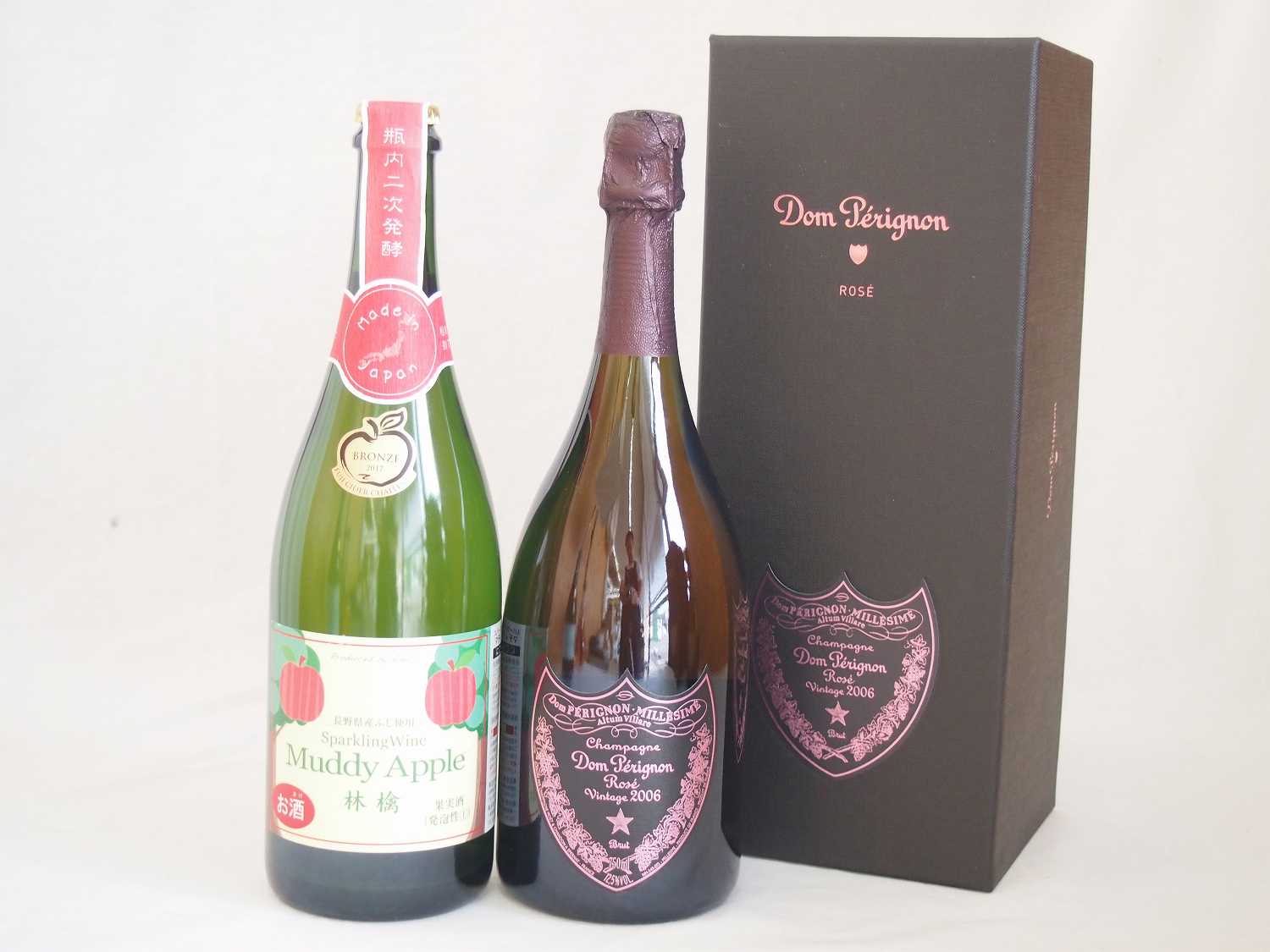 楽天市場 正規ピンクのドンペリとマディアップルドライ長野県産ふじ林檎 辛口 750ml 2本セット 贈り物本舗じざけや 楽天市場 正規ピンクのドンペリとマディアップルドライ長野県産ふじ林檎 辛口 750ml 2本セット 贈り物本舗じざけや
