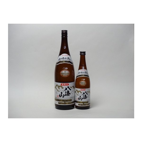 特選日本酒セット 2本セット 八海山 本醸造 720ｍｌ＋1800ｍｌ
