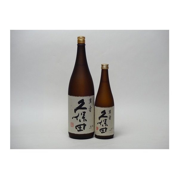 【最大2000円オフクーポン26日1:59迄】特選日本酒セット 2本セット 朝日酒造 萬寿(まんじゅ)本醸造 1800ml＋720ｍｌ(新潟県)｜贈り物本舗じざけや