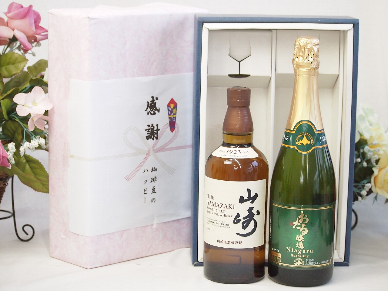 実りの秋の贈り物 感謝の贈り物ボックス 国産ウィスキー 知多と国産