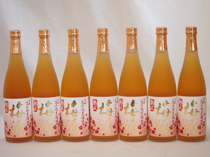 【最大2000円オフクーポン10日1:59迄】7本セット 高千穂酒造 本格焼酎に漬け込んだ濃厚梅酒 熟成梅酒(宮崎県) 720ml×7本
