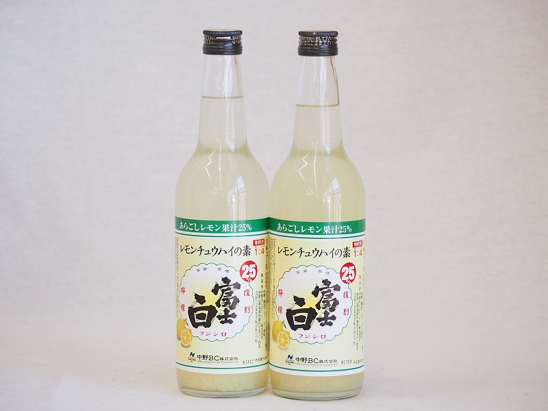 チューハイの素 富士白(和歌山県) 660ml×2