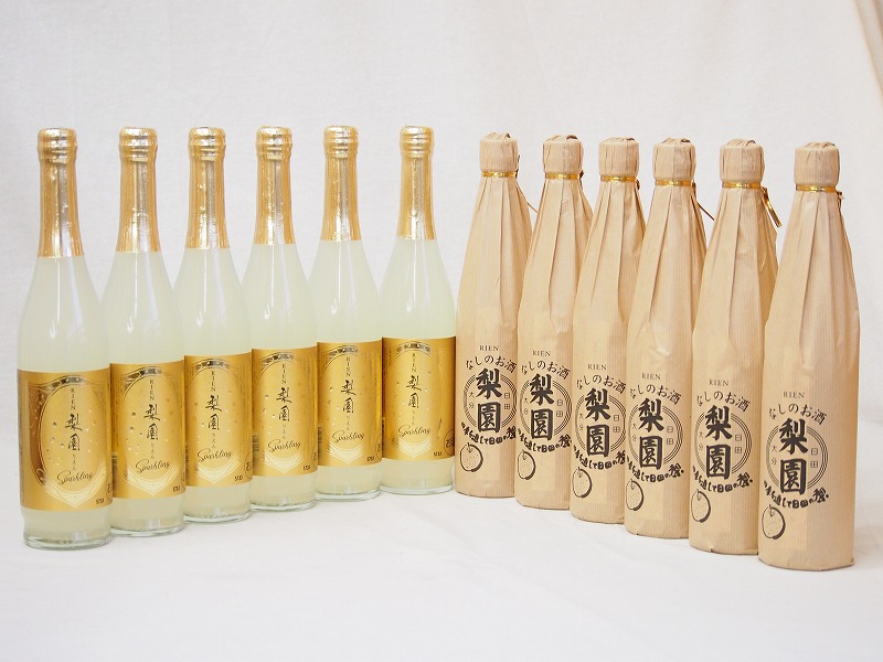 【最大2000円オフクーポン10日1:59迄】梨のお酒セット梨園と梨園スパクーリング(大分県) 500ml×12本