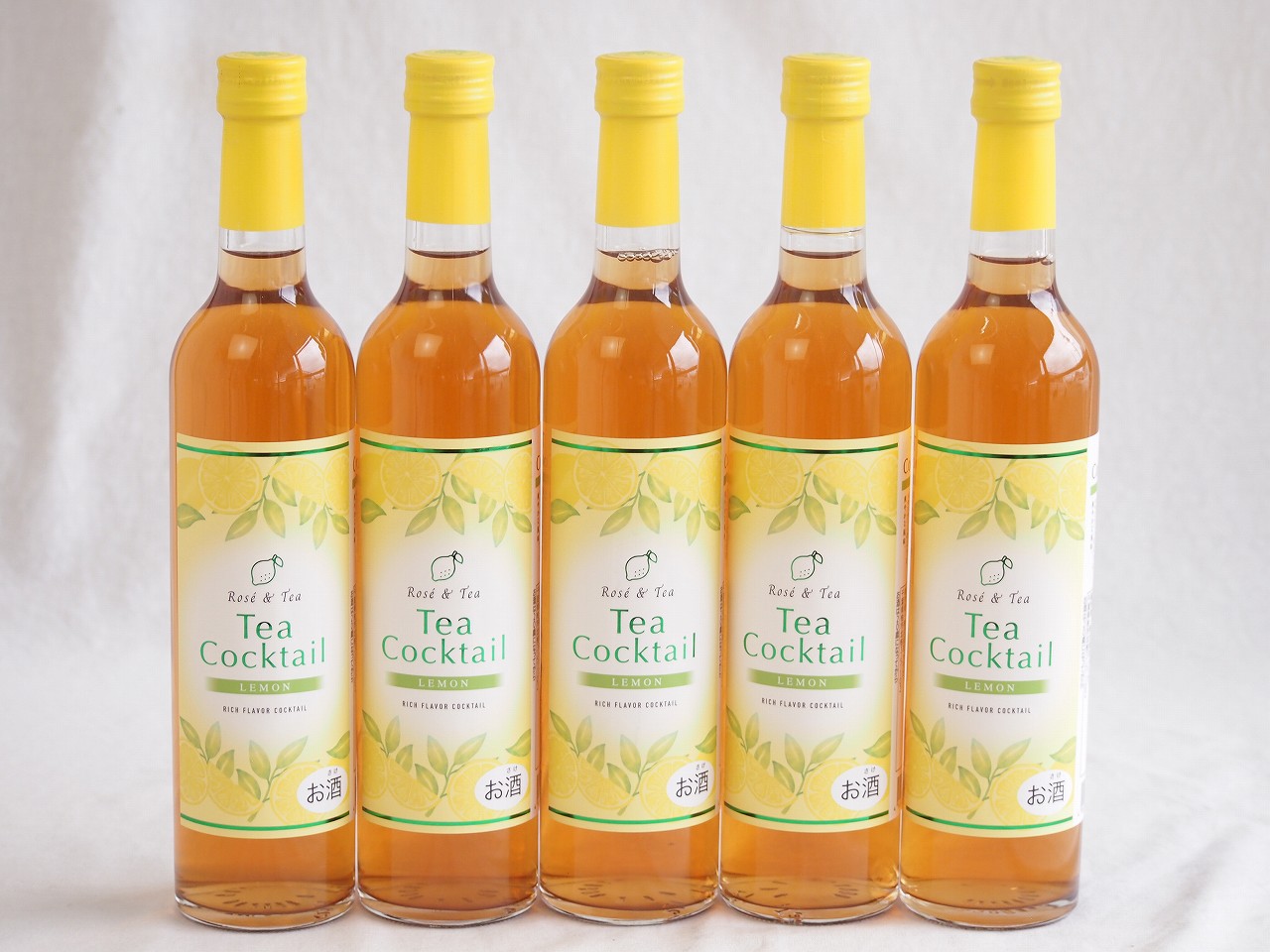 5本セット(ティーカクテル レモン(山梨県)) 500ml×5本 7,385円