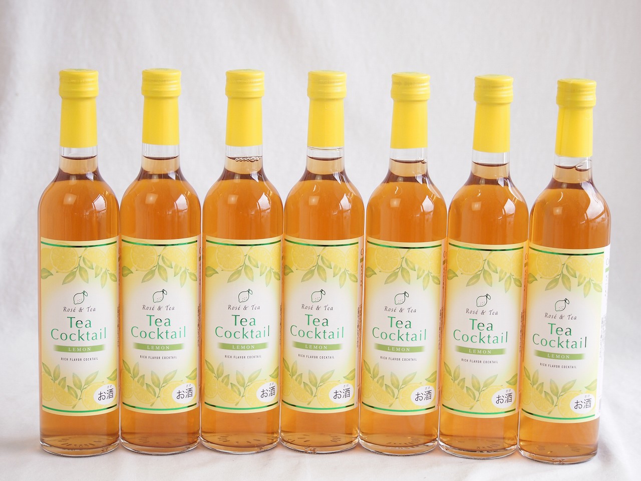 【最大2000円オフクーポン26日1:59迄】7本セット(ティーカクテル レモン(山梨県)) 500ml×7本|贈り物本舗じざけや