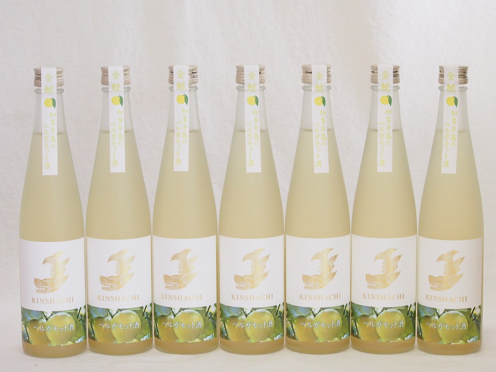 【最大2000円オフクーポン26日1:59迄】7本セット(金鯱日本酒ブレンド 知多半島のベルガモットオレンジ酒(愛知県)) 500ml&times;7本｜贈り物本舗じざけや