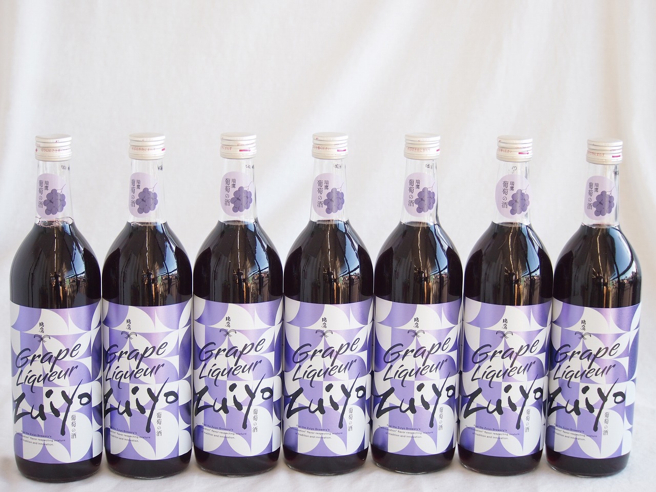 【最大2000円オフクーポン10日1:59迄】7本セット(瑞鷹 葡萄の酒10度(熊本県)) 720ml×7本