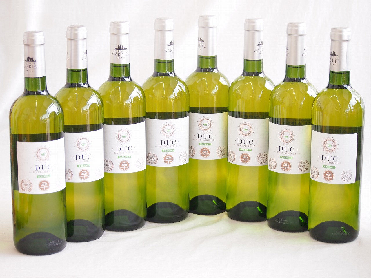8本セット(フランス金賞白ワイン デュック ドゥ クレレール) 750ml×8本