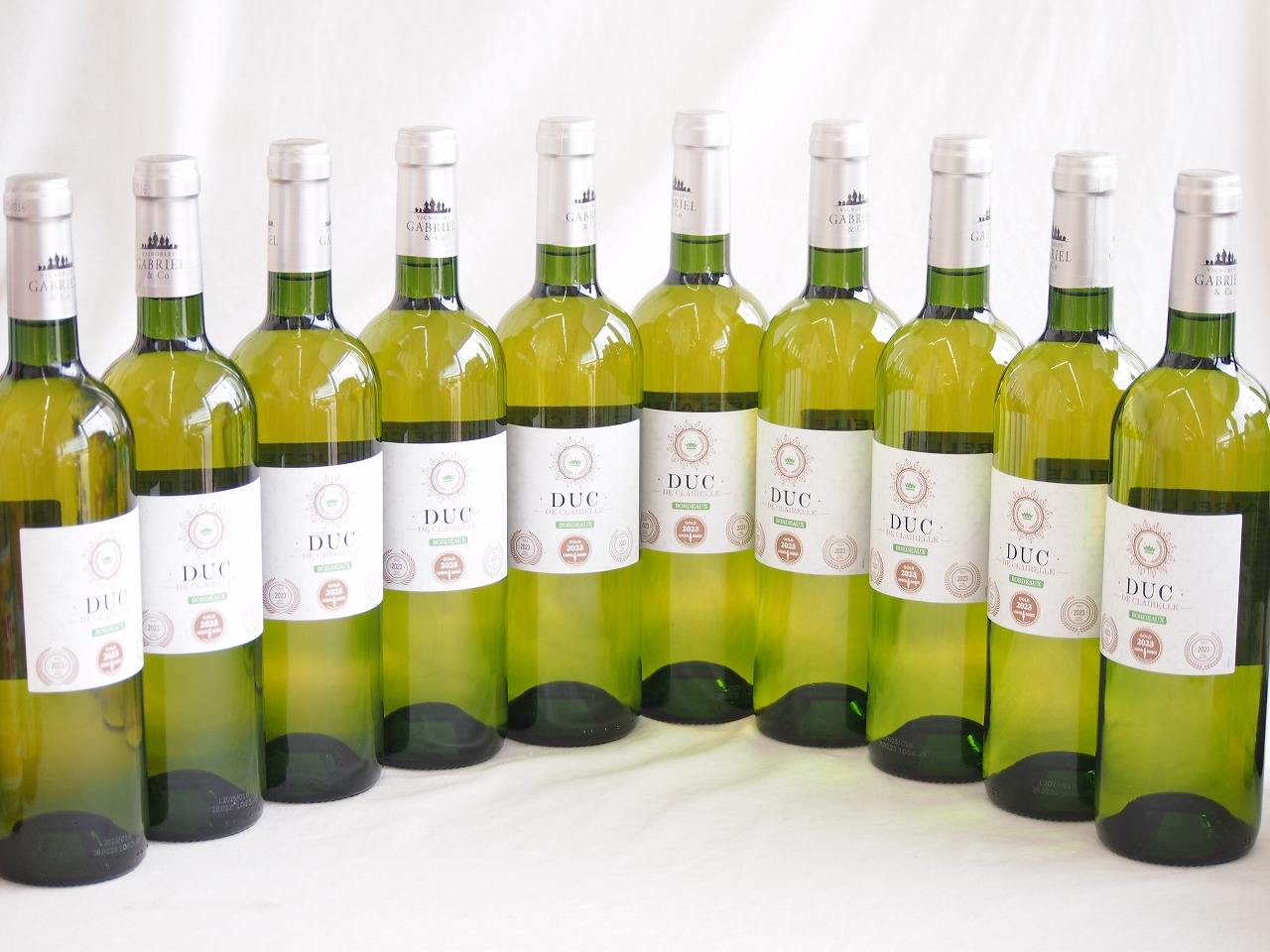 10本セット(フランス金賞白ワイン デュック ドゥ クレレール) 750ml×10本