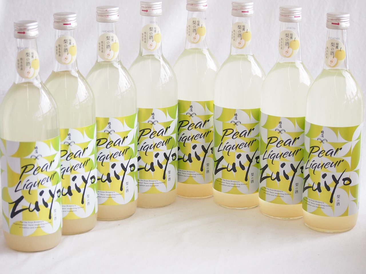 【最大2000円オフクーポン10日1:59迄】8本セット(瑞鷹 梨の酒 リキュール10度(熊本県)) 720ml×8本