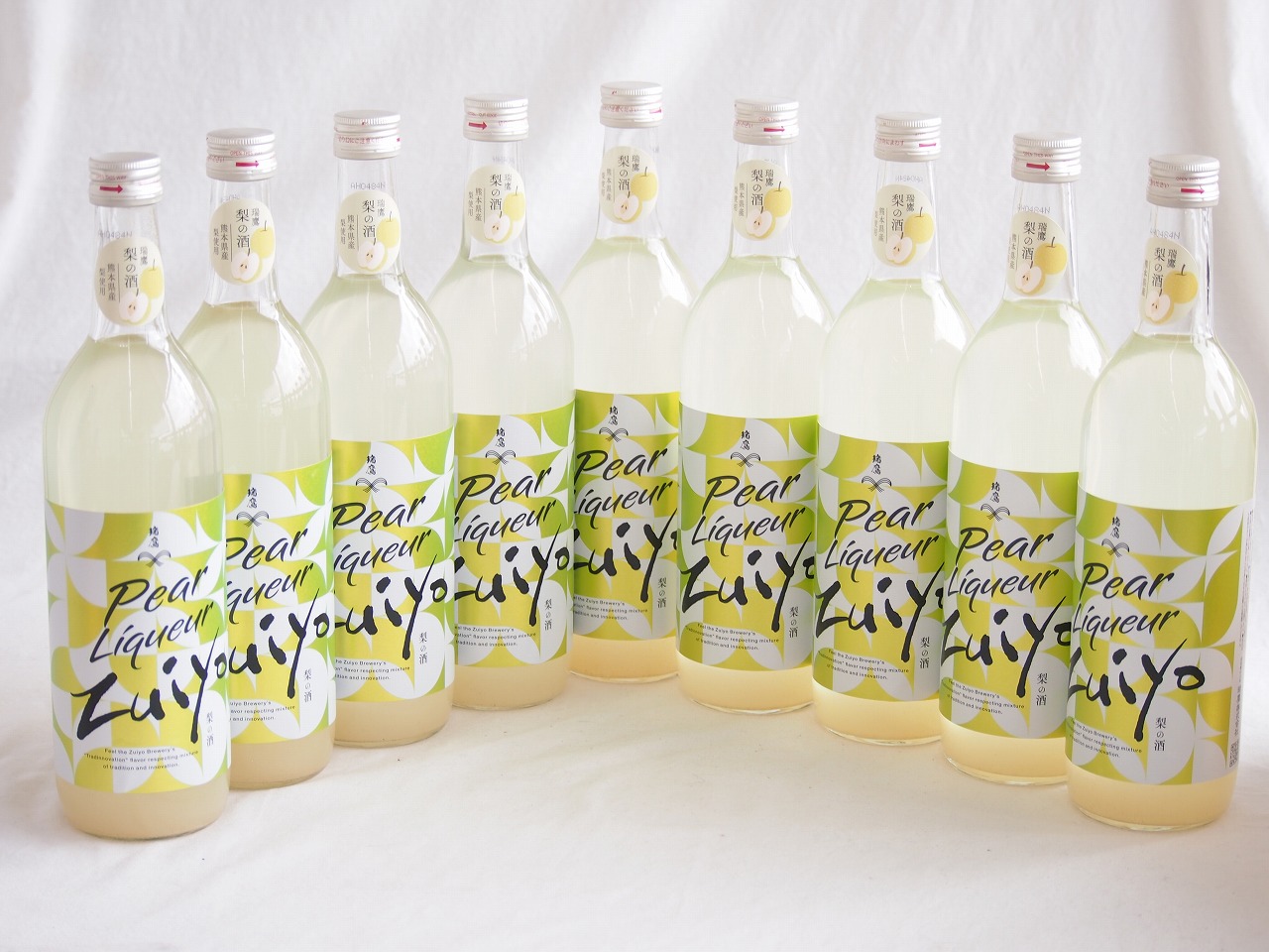 【最大2000円オフクーポン10日1:59迄】9本セット(瑞鷹 梨の酒 リキュール10度(熊本県)) 720ml×9本