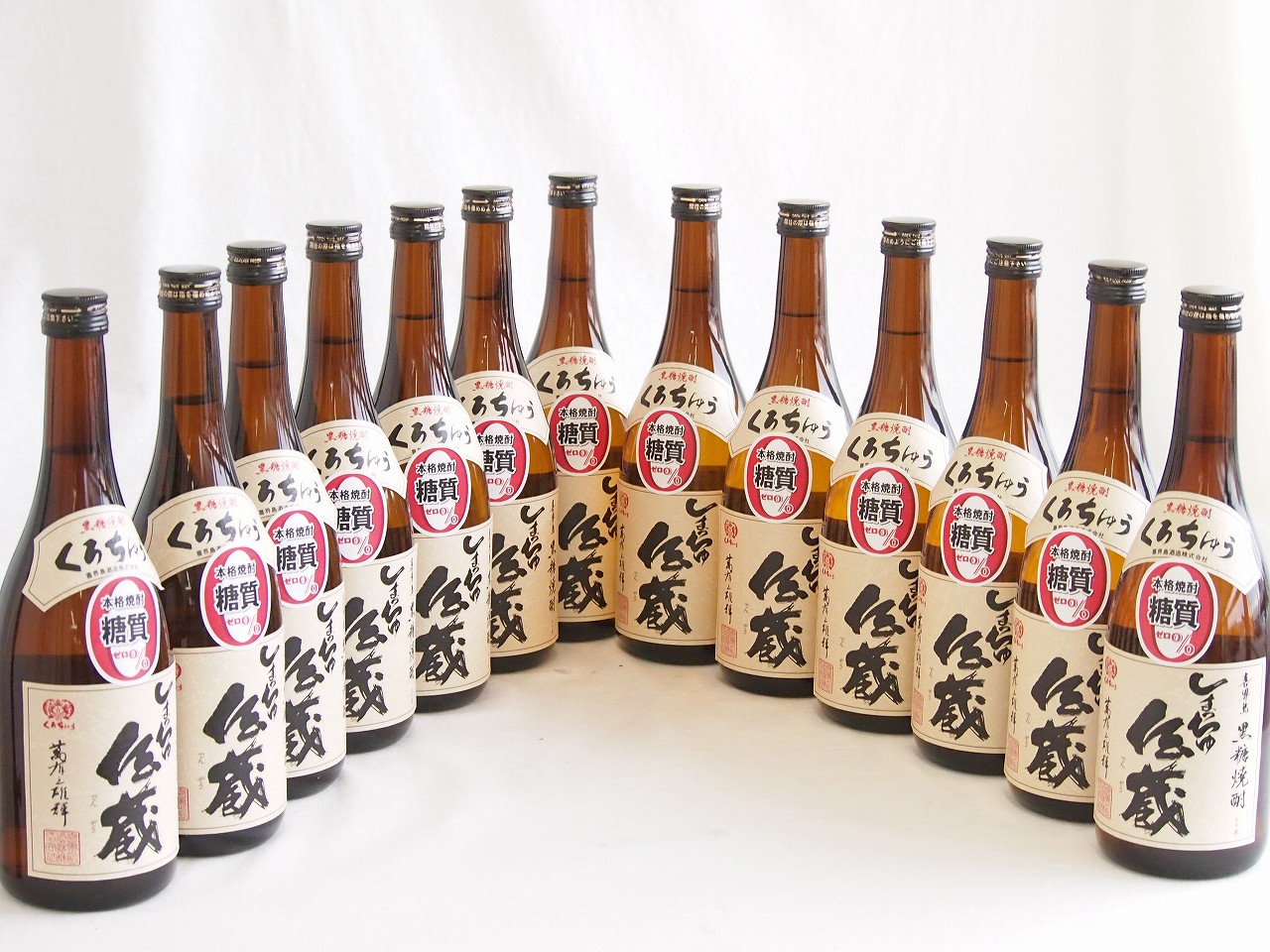 13本セット(黒糖焼酎 くろちゅう しまちゅ伝蔵 30度 (鹿児島)) 720ml&times;13本｜贈り物本舗じざけや
