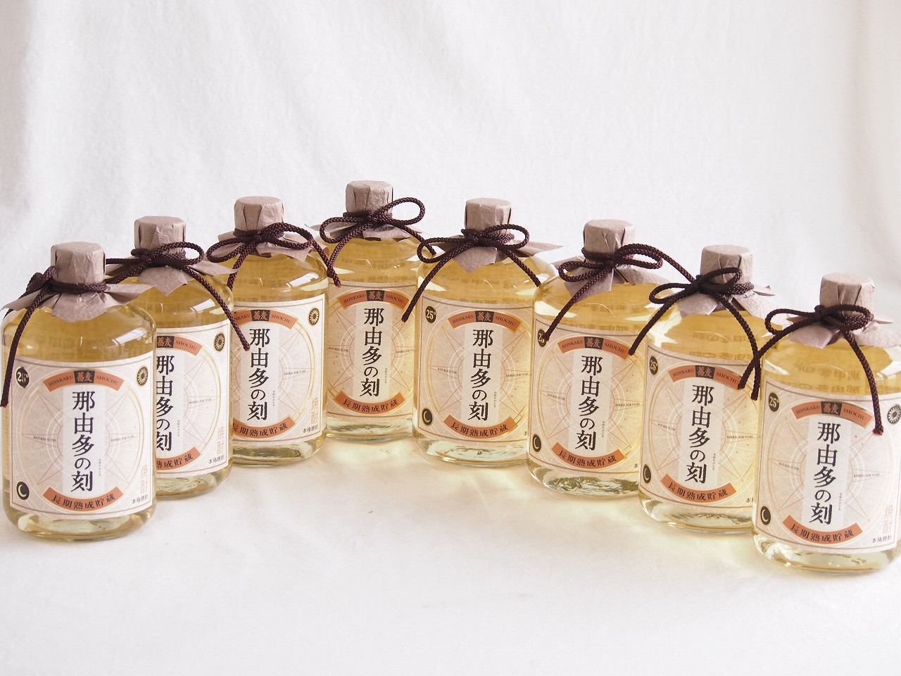 8本セット(そば焼酎 長期熟成 那由多の刻25度(宮崎県)) 720ml×8本