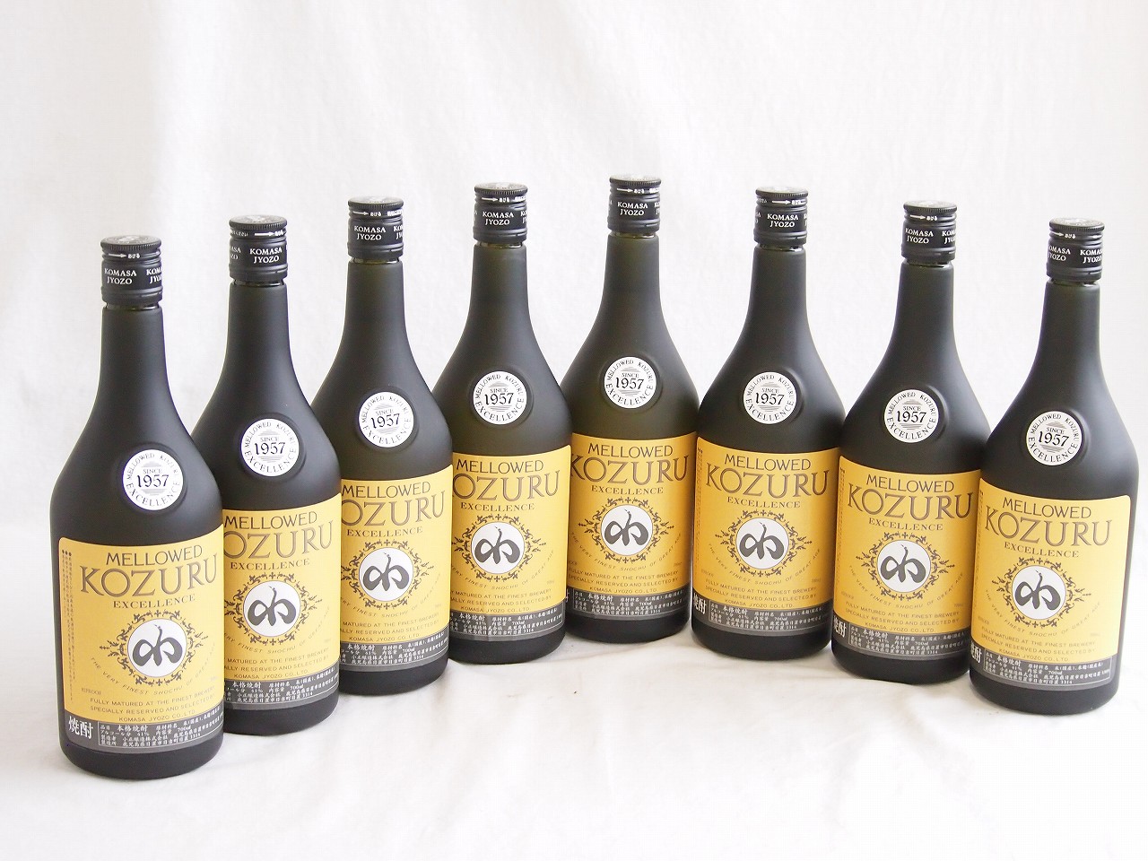 8本セット(長期貯蔵米焼酎 メローコヅルエクセレンス 41度 (鹿児島県)) 700ml×8本