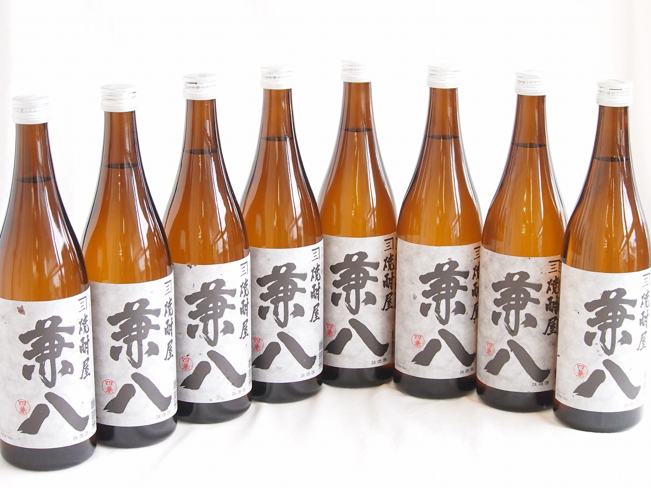 麦焼酎 兼八 1800ml 6本セット 楽天市場】焼酎屋 兼八 麦焼酎 25度 1800ml 1.8L 6本セット 1