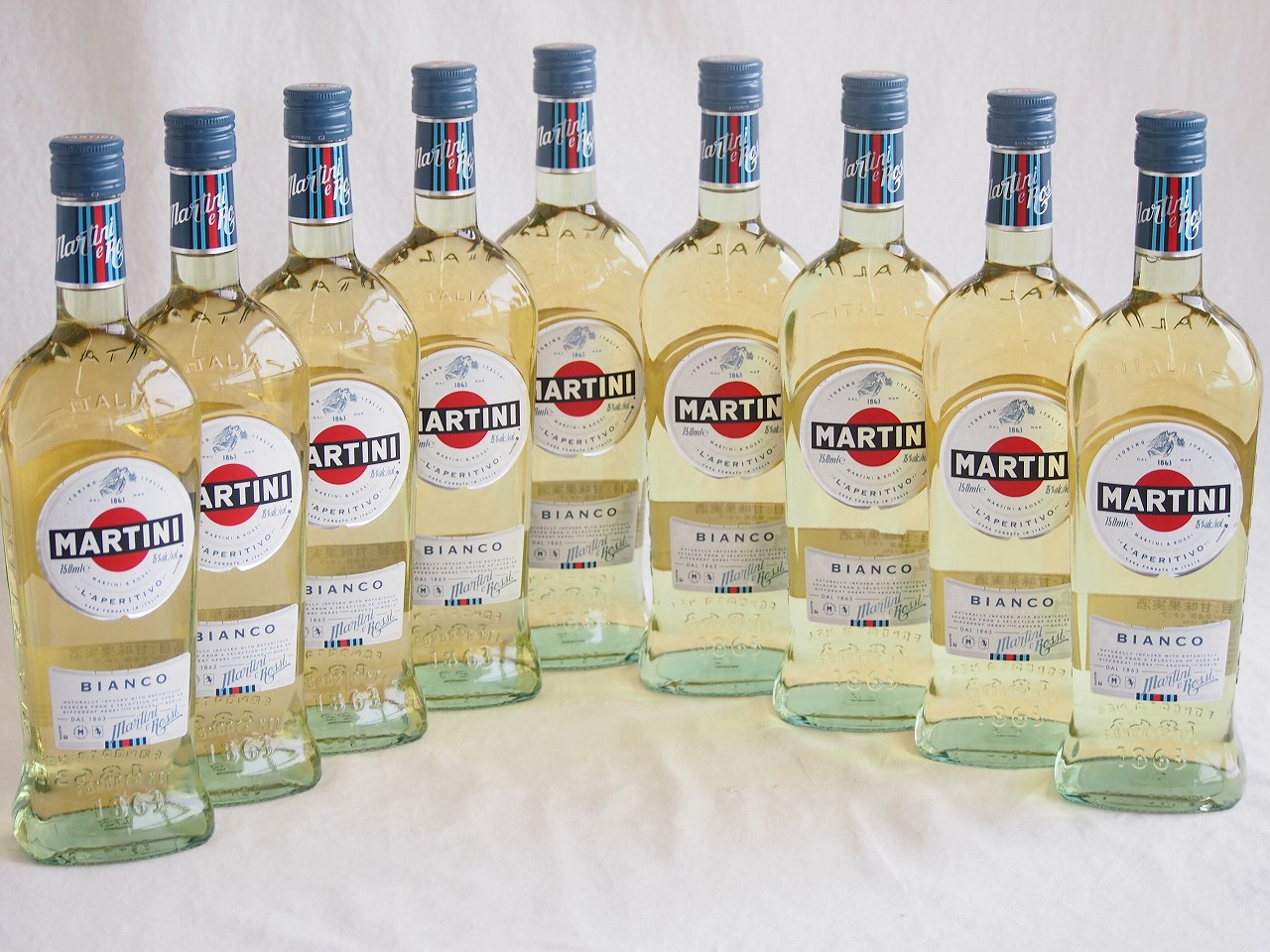 9本セット(マルティーニ ビアンコ イタリア白ワイン 甘口) 750ml×9本