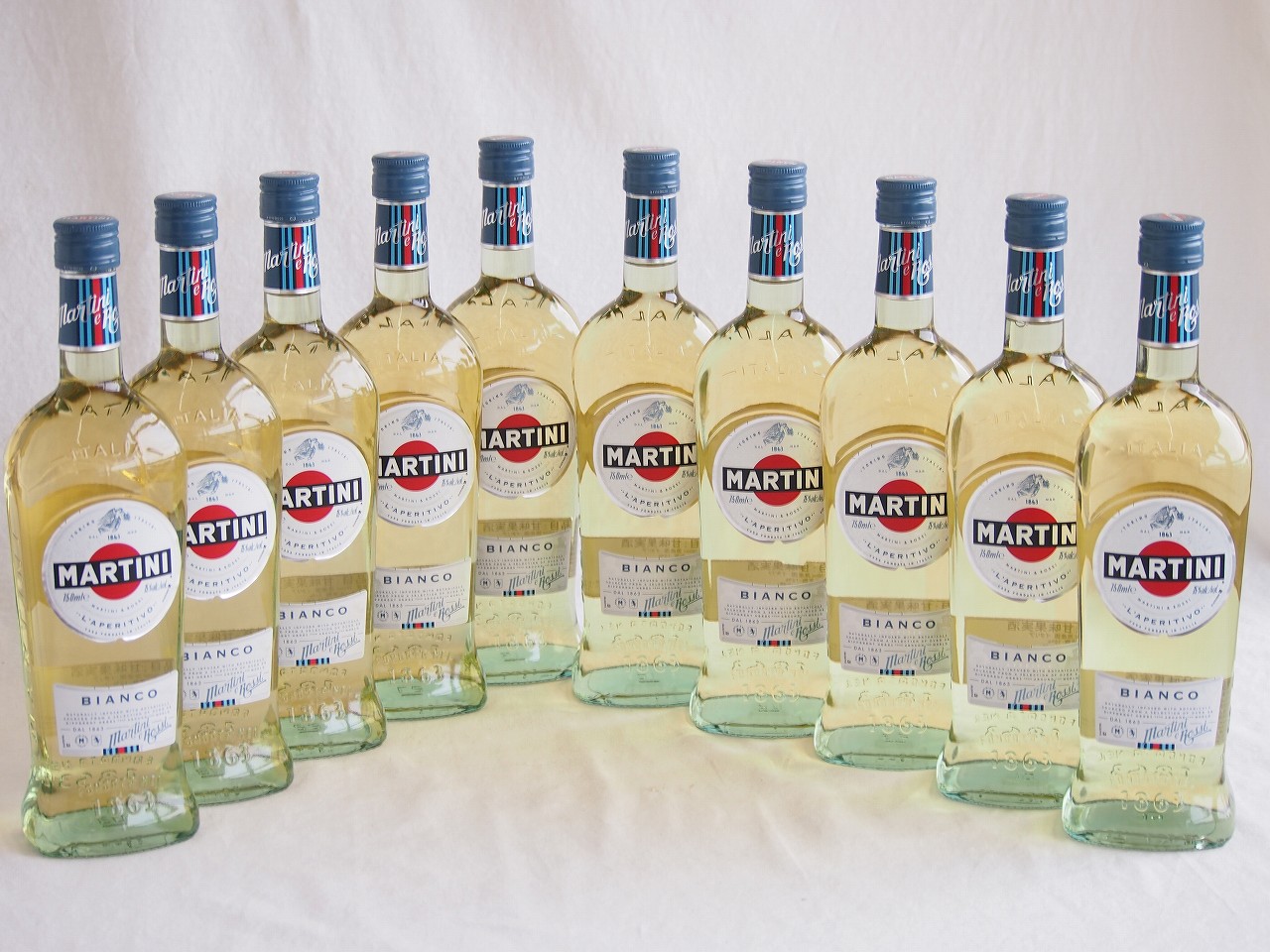 10本セット(マルティーニ ビアンコ イタリア白ワイン 甘口) 750ml×10本