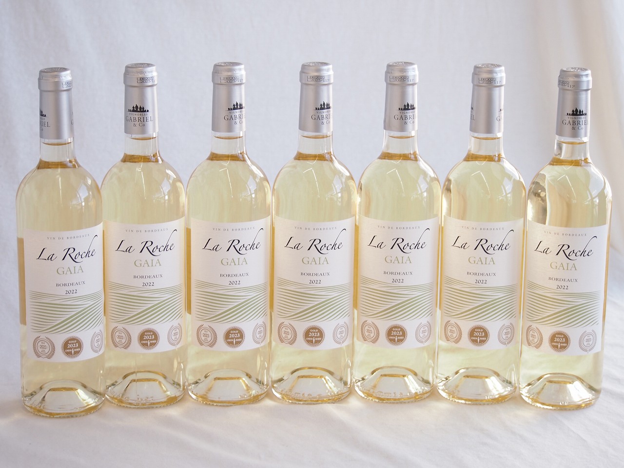 7本セット(フランストリプル金賞白ワイン セラ･ロッシュ ガイア) 750ml×7本