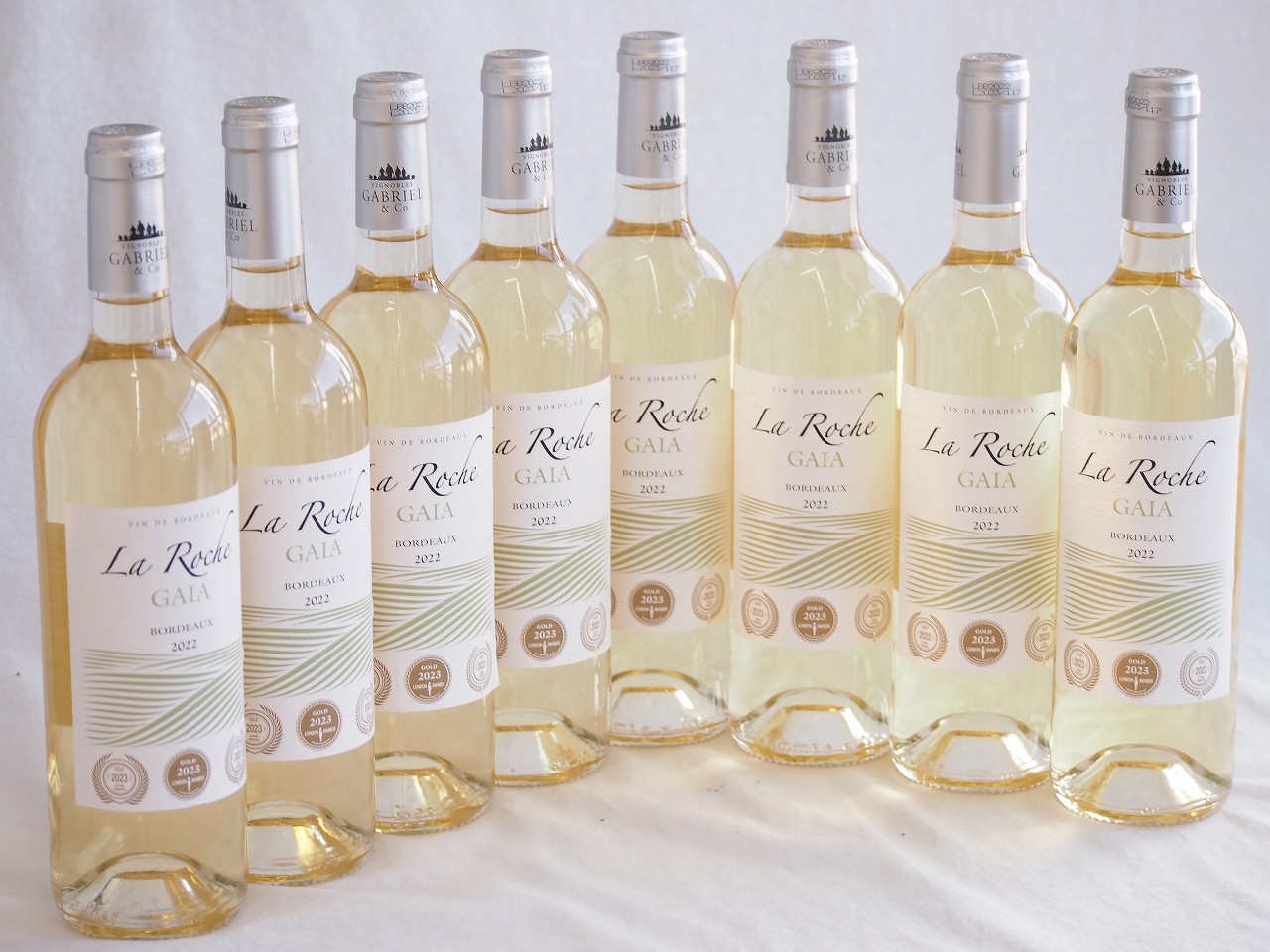 8本セット(フランストリプル金賞白ワイン セラ･ロッシュ ガイア) 750ml×8本
