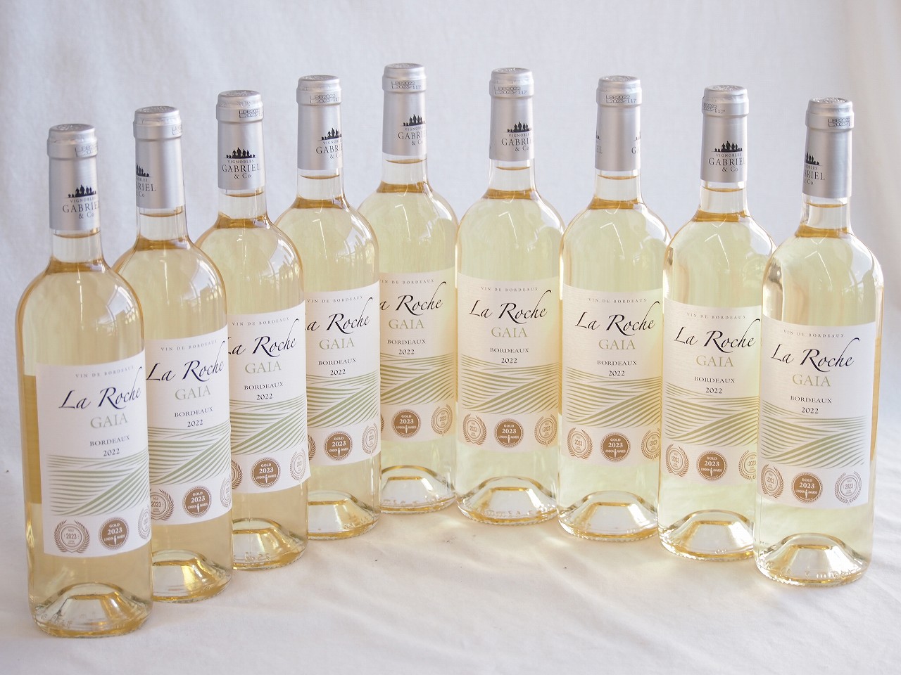 9本セット(フランストリプル金賞白ワイン セラ･ロッシュ ガイア) 750ml×9本