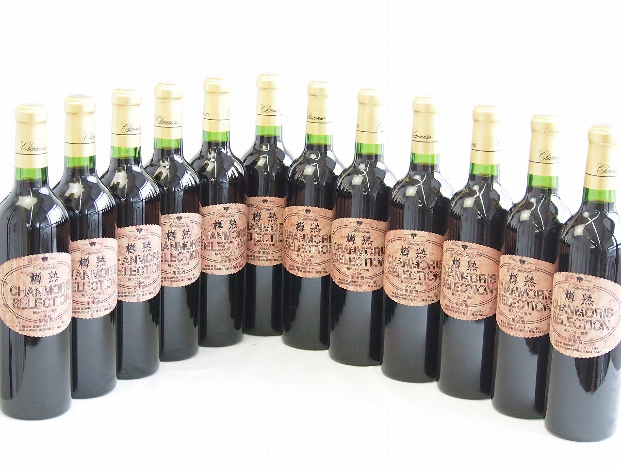 12本セット(樽熟 シャンモリ セレクション 赤ワイン (山梨県)) 720ml×12本