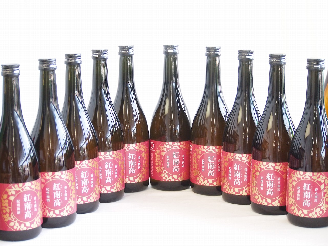 10本セット(紀州和歌山 香る南高 紅南高梅酒) 720ml×10本