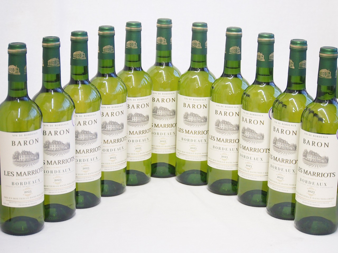 11本セット(金賞受賞フランス白ワインバロン・レ・マリオッツ) 750ml×11本