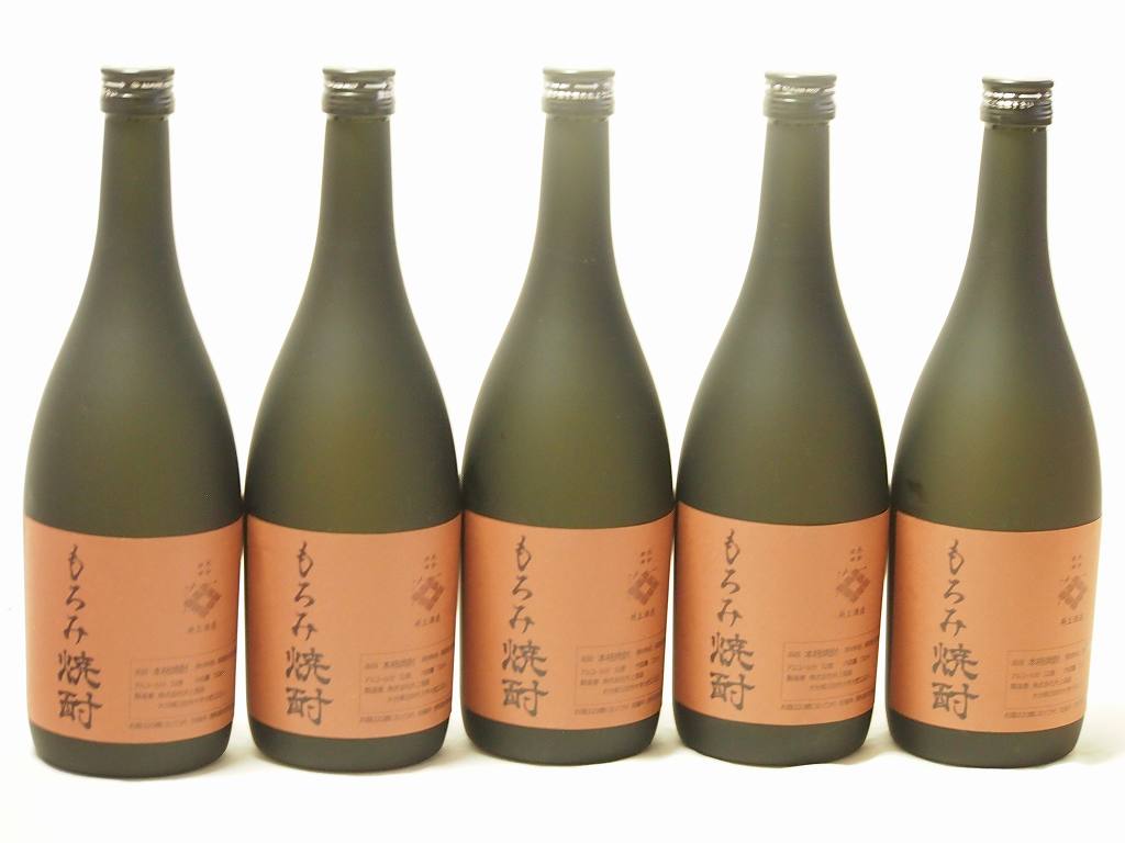 5本セット(大分県日田井上酒造 もろみ焼酎 32度) 720ml×5本