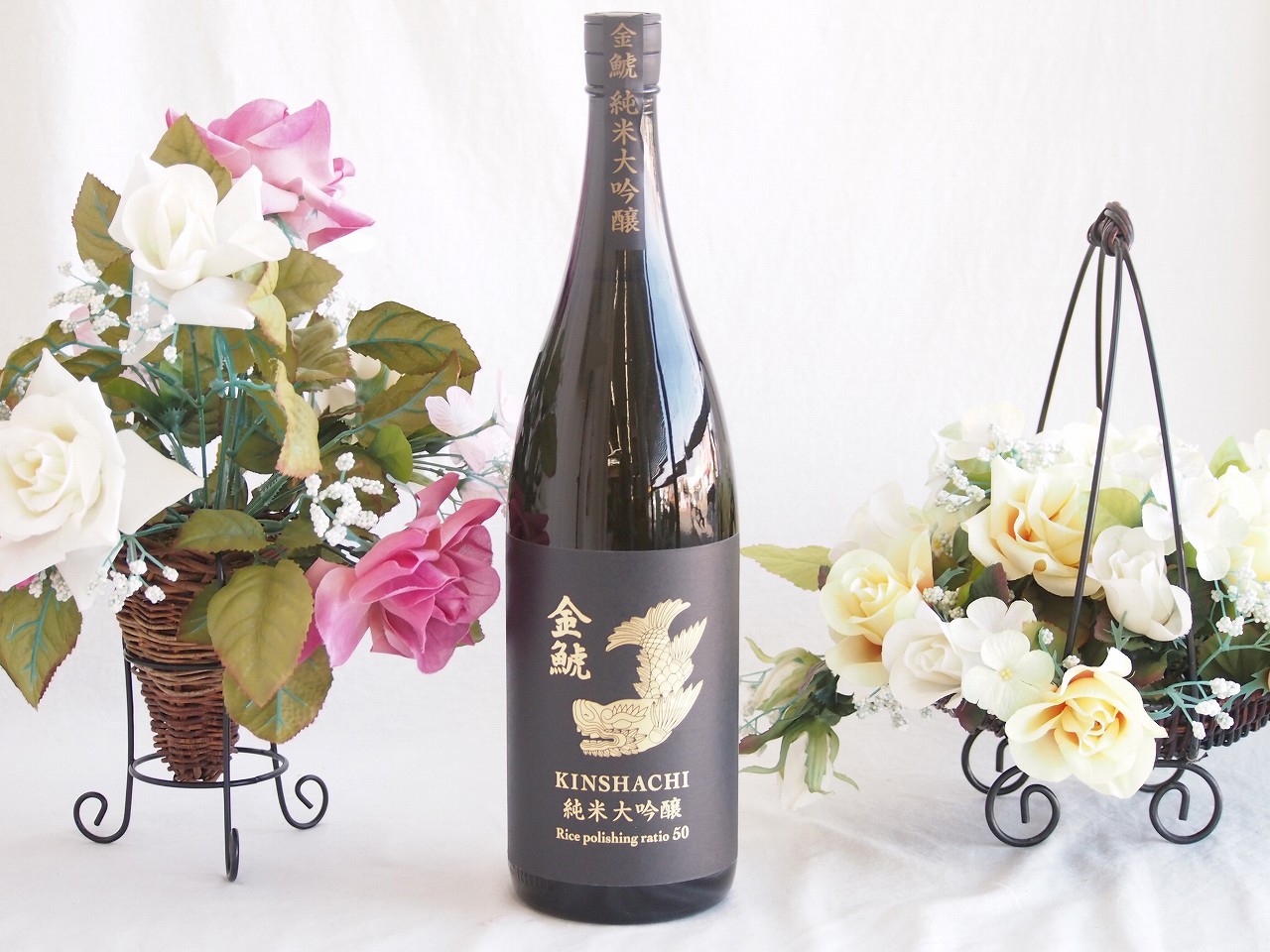 全国新酒鑑評会金賞受賞酒 金鯱純米大吟醸alco15度(愛知県) 1800ml×1本