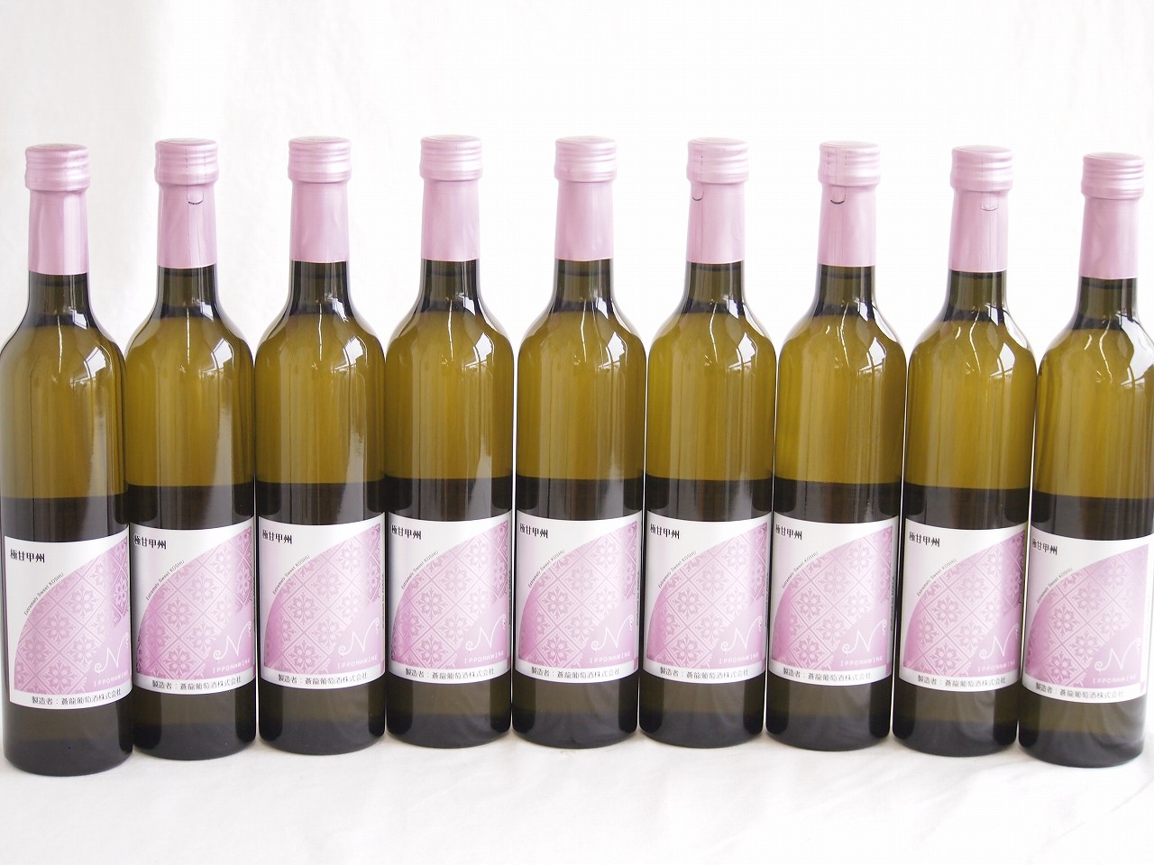 9本セット(極甘の誘惑 日本ワイン極甘甲州 alco10度(山梨県)) 500ml×9本