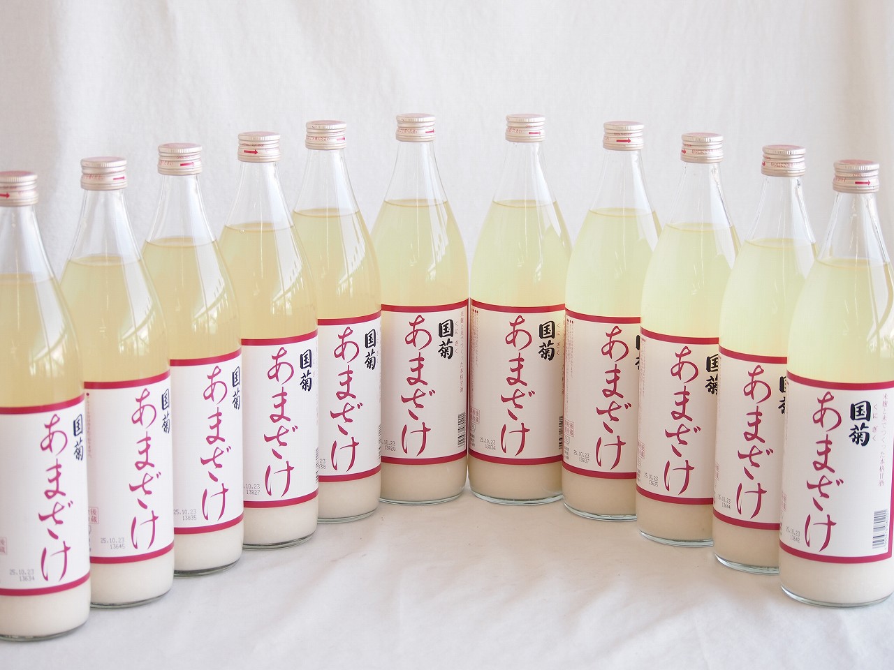 【最大2000円オフクーポン26日1:59迄】11本セット(国菊甘酒アルコール0%脂質2g以下あまざけ計985g(福岡県)) 985ml&times;11本｜贈り物本舗じざけや