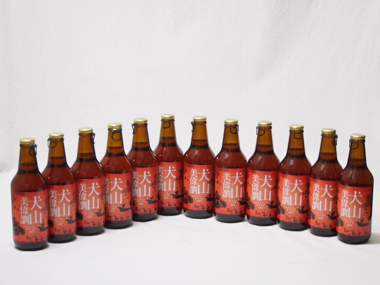 【最大2000円オフクーポン17日1:59迄】12本セット(本場デュッセルドルフスタイルアルトビール 金しゃち犬山 美偉瀏 ) 330ml×12本