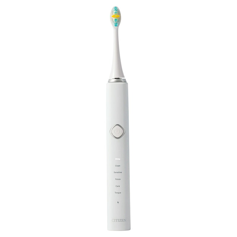 【最大2000円オフクーポン26日1:59迄】夏の贈り物お中元 音波式電動歯ブラシ シチズン 2.6&times;2.6&times;19.1cm｜贈り物本舗じざけや