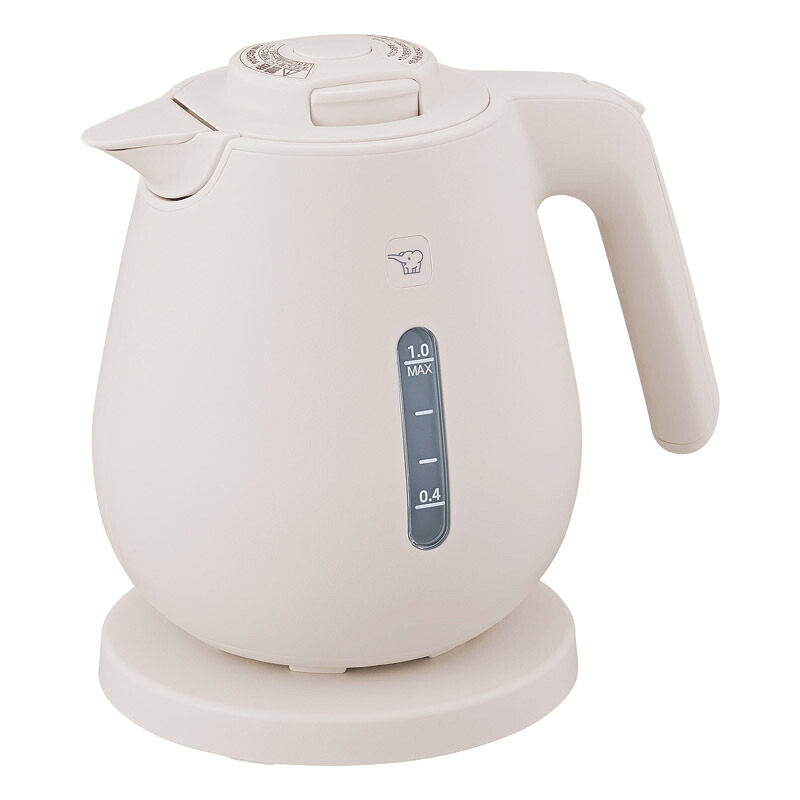 夏の贈り物お中元 電気ケトル1L 象印 ライトベージュ 22&times;16.5&times;21.5cm｜贈り物本舗じざけや