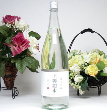 【最大2000円オフクーポン26日1:59迄】【 6本セット】白瀧酒造 上善如水 純米吟醸 1800ml×6本|贈り物本舗じざけや
