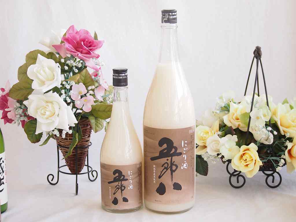 【最大2000円オフクーポン10日1:59迄】にごり酒ファミリー2本セット(にごり酒五郎八(新潟県)) 720ml×1本 1800ml×1本