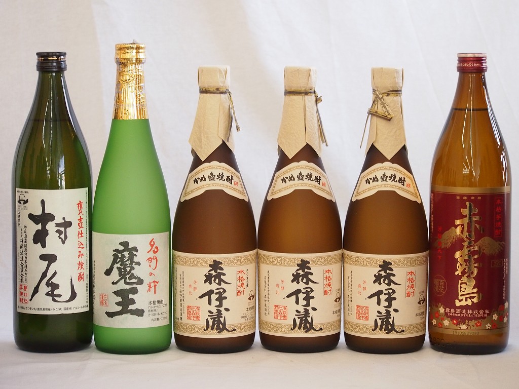 割引クーポン プレミアムな芋焼酎飲み比べ6本セット 森伊蔵720ml×3